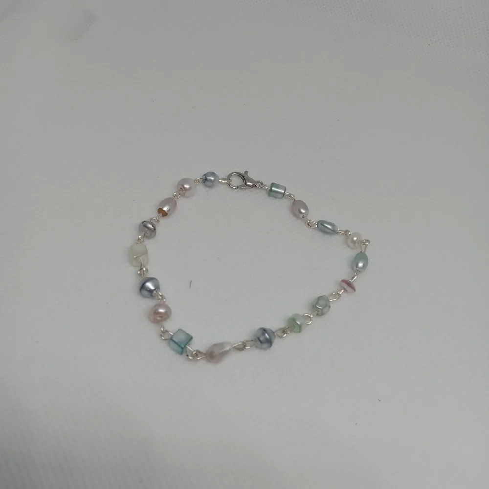Hand Crafted Multicolor Pearl Bracelet